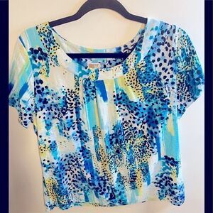 JM Collection Petite Stylish Beautiful Chic Blouse